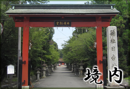 日吉神社　境内