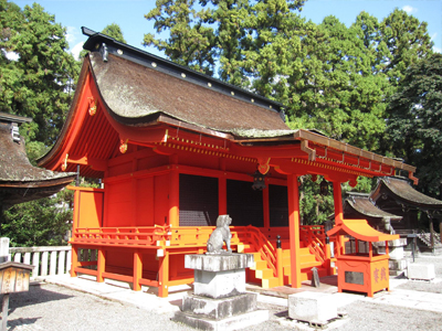 日吉神社の本殿