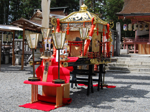 日吉神社 日吉三宮神輿