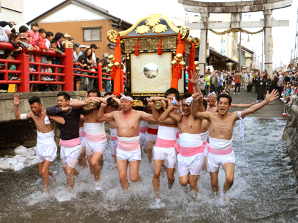 日吉神社　力紙